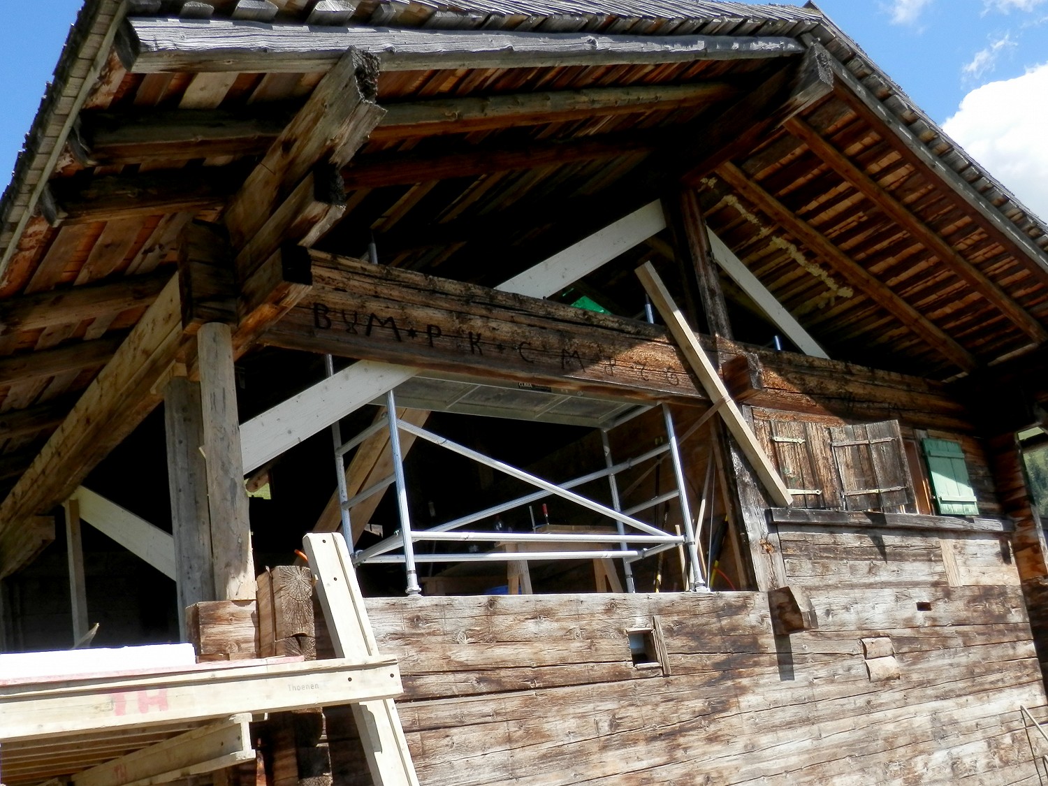 Umbau Alphütte